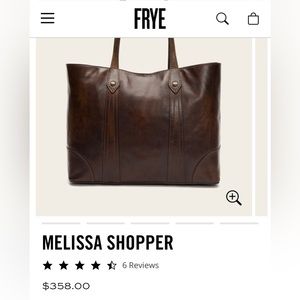 Frye Melissa Shopper Bag Tote
